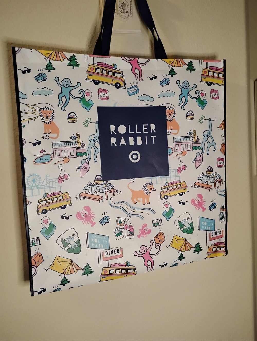 Used Roller Rabbit x Target Shopping Bag